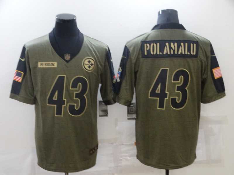 Nike Steelers 43 Troy Polamalu Olive 2021 Salute To Service Limited Jersey Dzhi,We sell and wholesale Nike Steelers 43 Troy Polamalu Olive 2021 Salute To Service Limited Jersey Dzhi on line form chian!